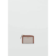 Mango Canvas Design Brown Wallet