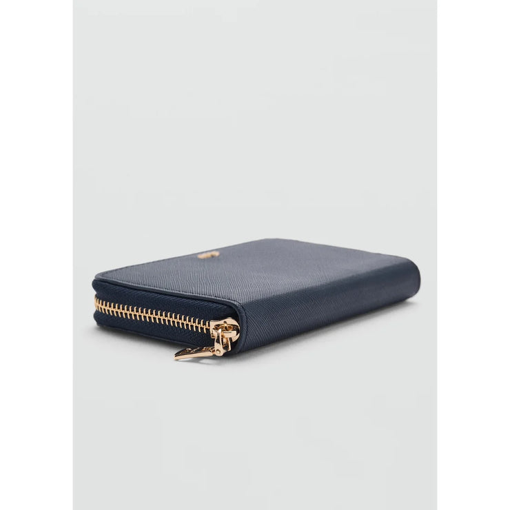 Mango Saffiano Effect Wallet