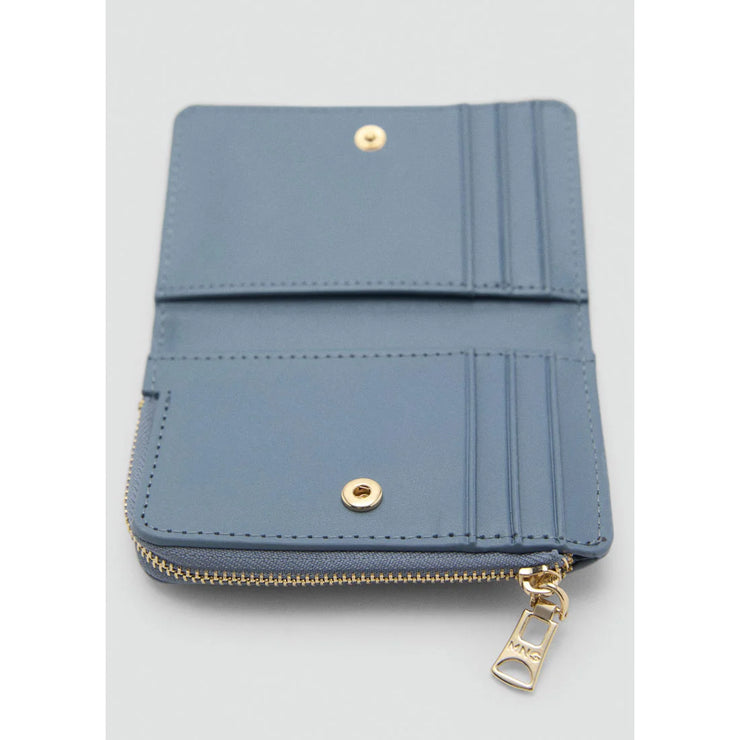 Mango Saffiano Effect Wallet