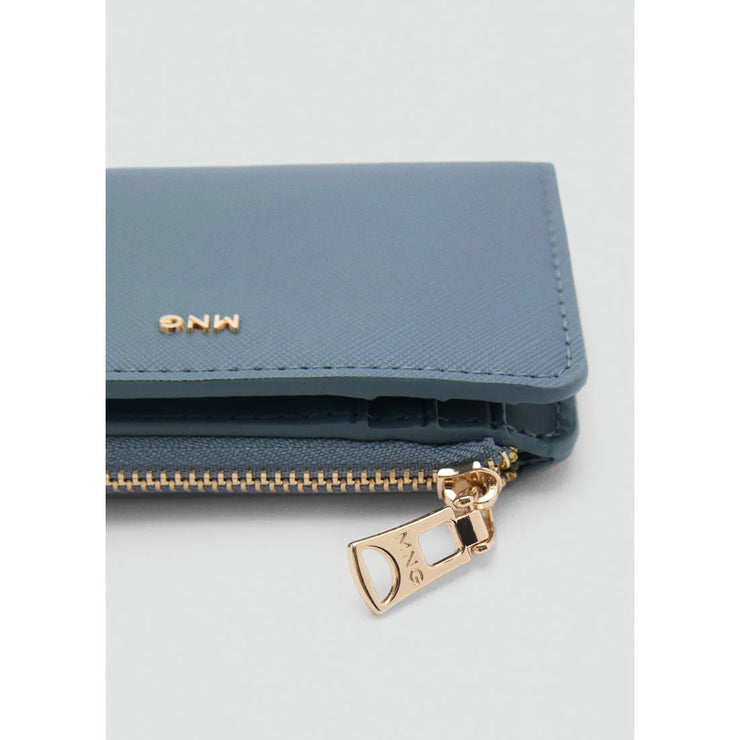 Mango Saffiano Effect Wallet