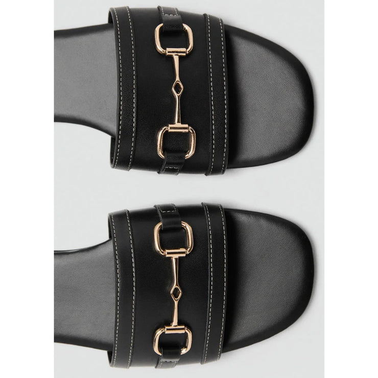 Mango Leather Sandals