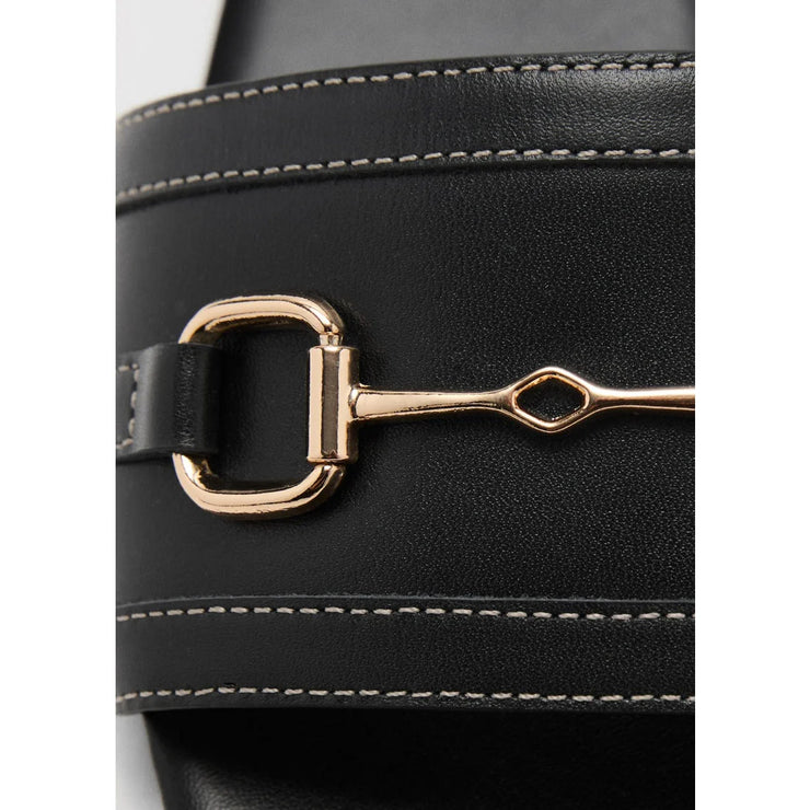 Mango Leather Sandals