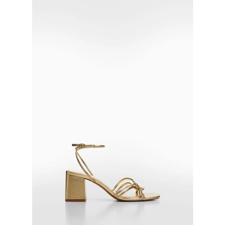 Mango Block Heel Sandals