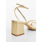 Mango Block Heel Sandals