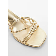 Mango Block Heel Sandals