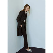 Mango Silver Mules with Buckle