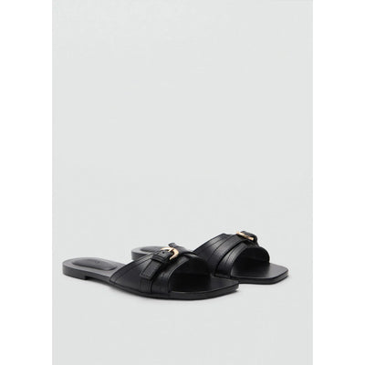 Mango Leather Sandals