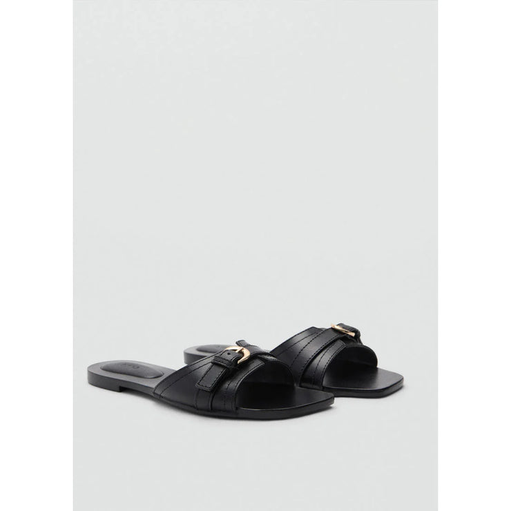 Mango Leather Sandals