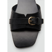 Mango Leather Sandals