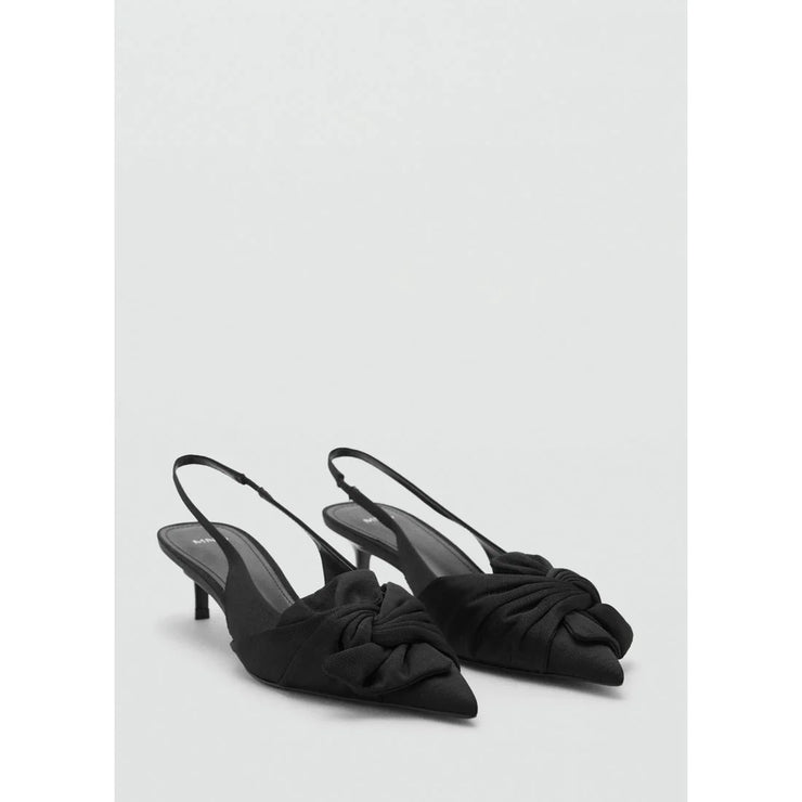 Mango Bow Kitten Heels