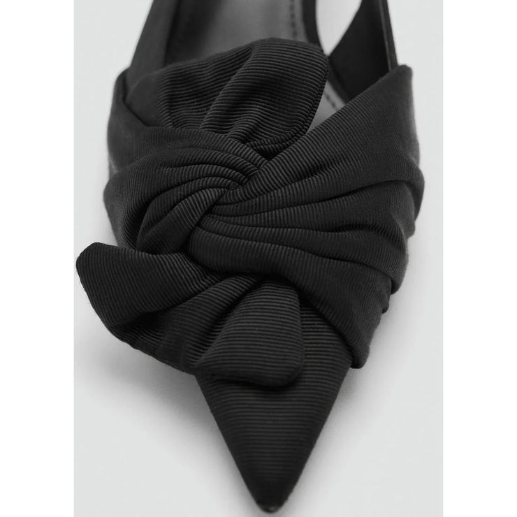 Mango Bow Kitten Heels
