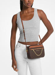 Michael Kors Jet Set Zip Chain Crossbody Large