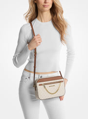 Michael Kors Jet Set Zip Chain Crossbody Large