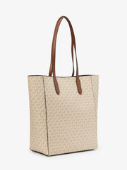 Michael Kors Vincent Tote with Card Case Attached Large - MK Signature