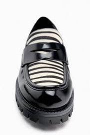 Zara Animal Print Loafers