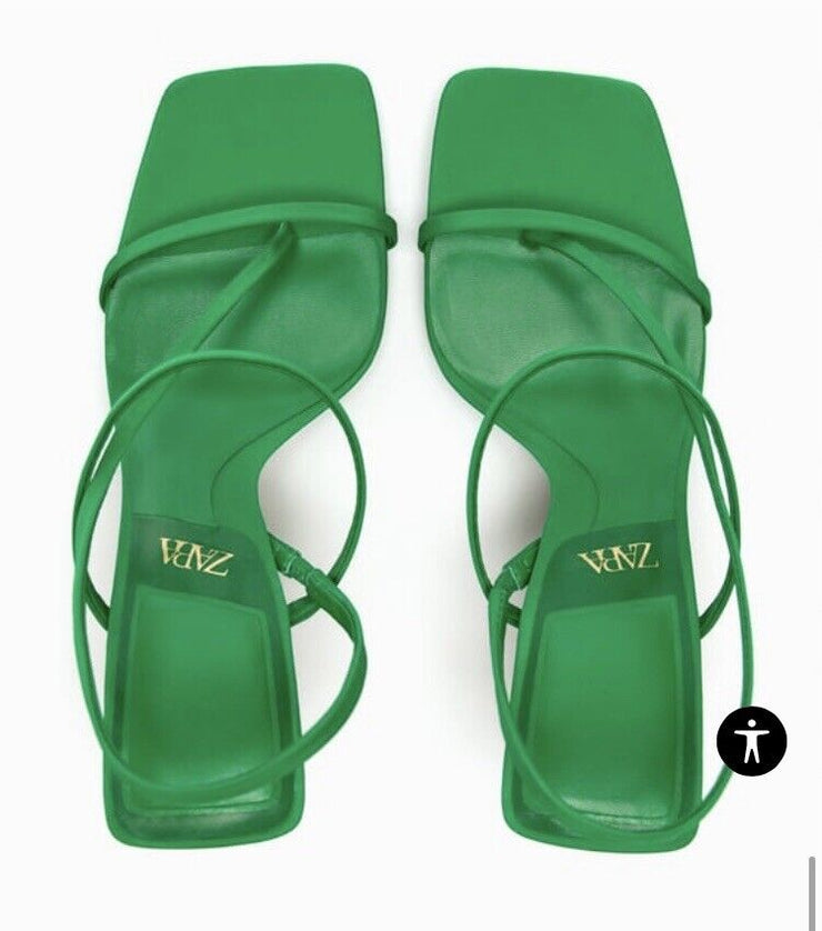 Zara High Heel Strappy Sandals