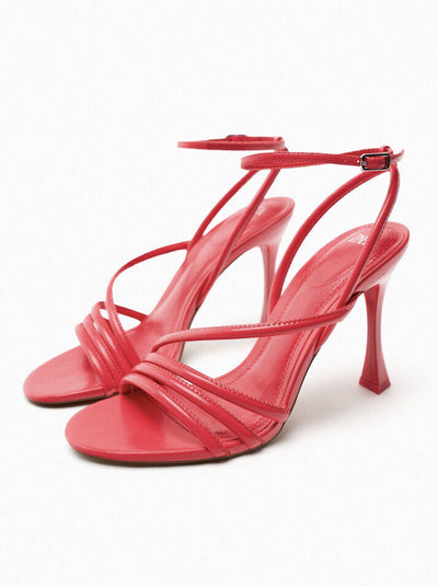 Zara High Heel Strappy Sandals