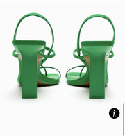 Zara High Heel Strappy Sandals