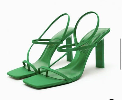Zara High Heel Strappy Sandals