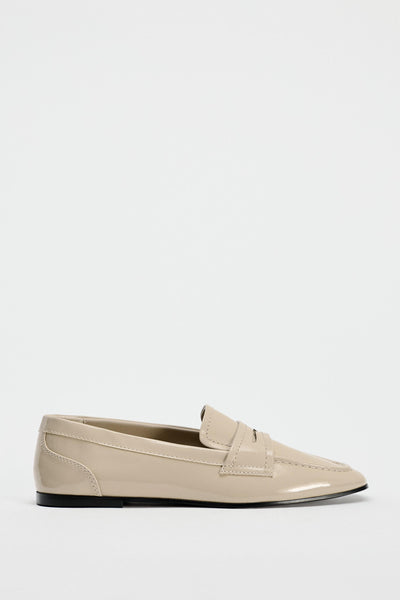 Zara Patent Finish Loafers