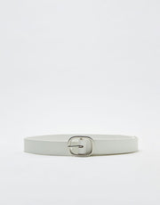 Bershka Plain Belt with Silver Effect Buckle