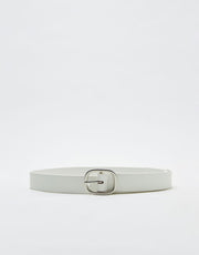 Bershka Plain Belt with Silver Effect Buckle